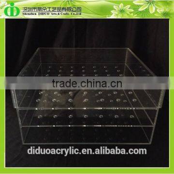 DDX-0210 Trade Assurance Wholesale Acrylic Flower Box Rose Packaging Boxes