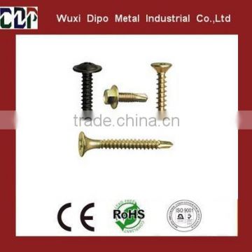 Self Drilling Screw ind. hex washer head heat painted screw