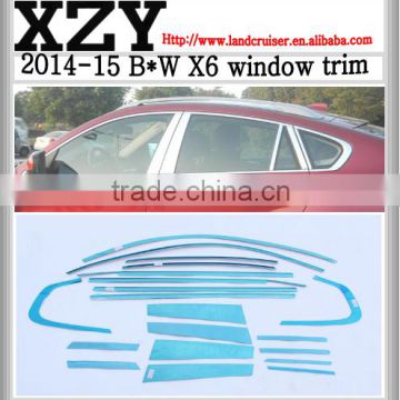 2014-15 B*W X6 window trim .window trim for x6