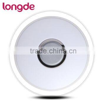 Bluetooth Speaker Dimmable CCT Changing RGB 40W Starry Sky Round LED Ceiling Lamp With APP photo-4