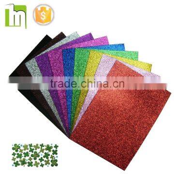 non toxic colored 2mm EVA glitter sheets, glitter eva foam sheet 2mm