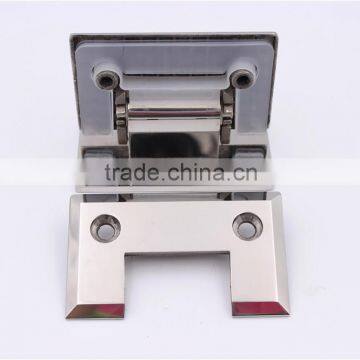 90 Degree Square Glass Clamp Glass Frameless Hinged Shower Screens photo-2