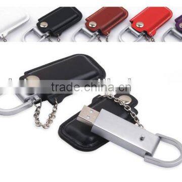 New Fashionable leather usb 2.0 flash pen drive, Customize Logo leather 2gb usb,promotion usb pen drive