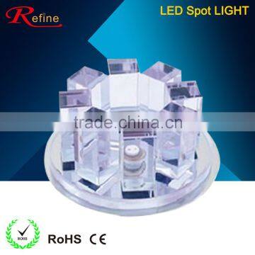JCD9 Crystal Halogen Downlight Spot Light Glass Ceiling Lamp photo-3