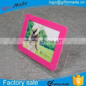 High transperant plastic magnetic frame for photo