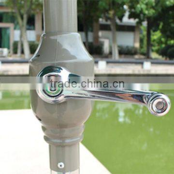 2016 Hot Sale Parasol Sunshade Aluminum Outdoor Beach Pool Patio Umbrella photo-3