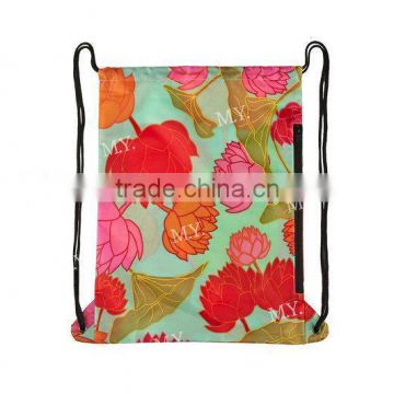 2015 Hot Sale Reusable Printed Backack Bag