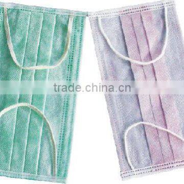 Face mask with earloop 3 ply