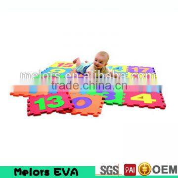 EVA Puzzle Blocks Educational Puzzle Mat Toys Cartoon Car Design for Kids