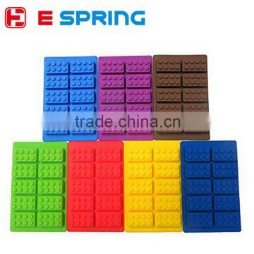 Candy Molds For Lego Lovers Silicone Baking Tools Chocolate Mold