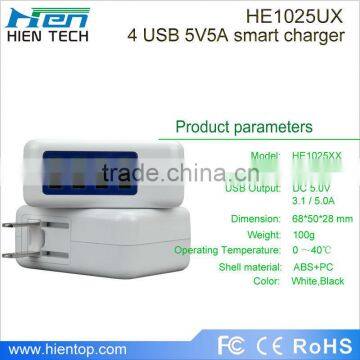 2015 New Arrival Portable 4 Usb Charger With Folding AC Pin photo-6