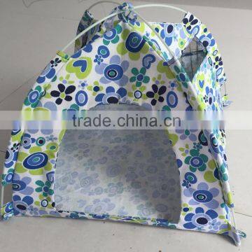 Small Pet Living House Cat Sleeping Tent Pop up Pet Tent