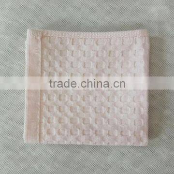 100% cotton soft feel baby daily use yarn dyed handkerchief handtowel wholesale