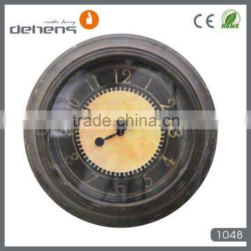 Antique Metal Wall Clock photo-2