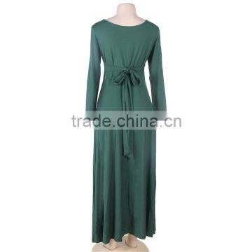 Hot Selling New Design Long Maxi Dress Long Sleeve One-piece Dress photo-6