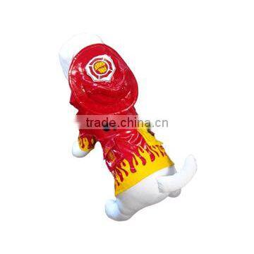 Best selling custom logo fire chief dog raincoat clothes pets product32