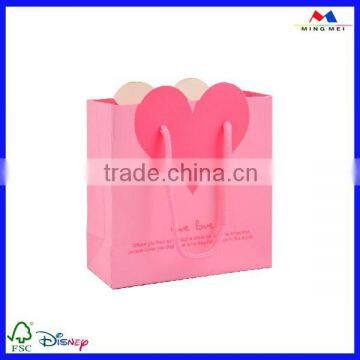 cute custom made paper bag with logo