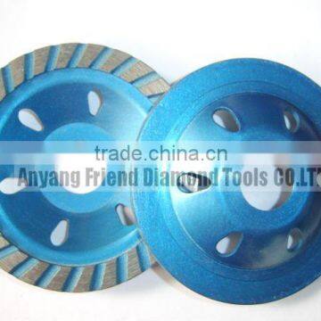 high quality diamond cup shaped grinding wheel for stone and concrete