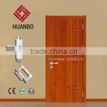 2015 Laminated wooden mdf flush doors with frame