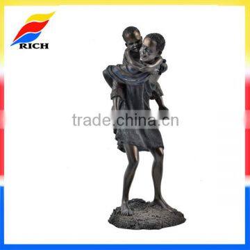 African Black resin statue,resin statues,life size resin statues