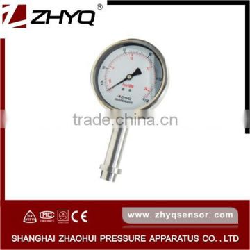 Glycerine or silicon oil filled pressure gauge