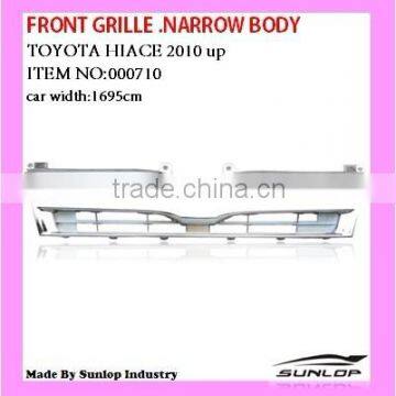 Front Grill for Toyota Hiace body parts 2010-2013 narrow body KDH