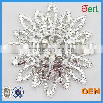 2016 New Design Fashion Cheap Rhinestone Metal Trim for Garment Accessories