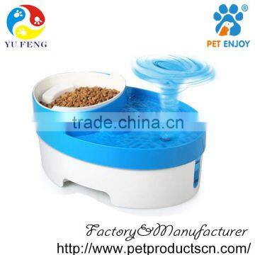 PW-101Automatic pet feeder double bowl Dog Feeding & Watering Supplies
