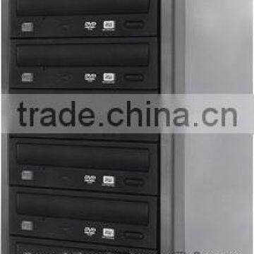 Flash Memory Card to DVD Duplicator Copier 7 Drives w/ Memory Card Slots MS / CF / SD / MMC / USB