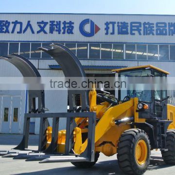 factory directly provide four wheel small sugar cane loader