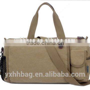 Unisex Outdoor Trendy Travel Bag canvas shoulder bag for Teenagers(YX-HH-024)