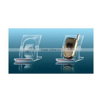 table top acrylic cell phone holder-y1308196/acrylic phone rack/electronic products holder