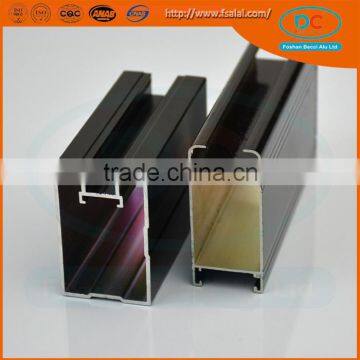 China Manufacturer Brushed Aluminium Profile For Door