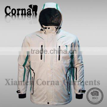 Comfortable warm-keeping milky outdoor sports men winter jacket