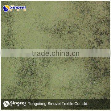 Bronzed Suede Fabric for garment/suede leather