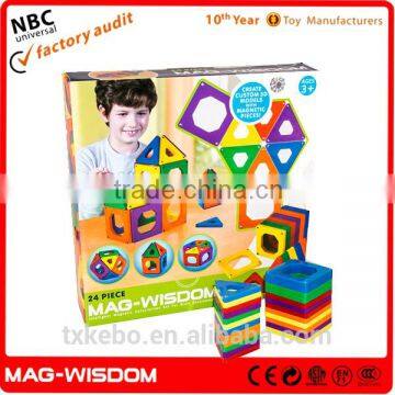 2016 Magformers New magnetic Educational Toys 24pcs Set