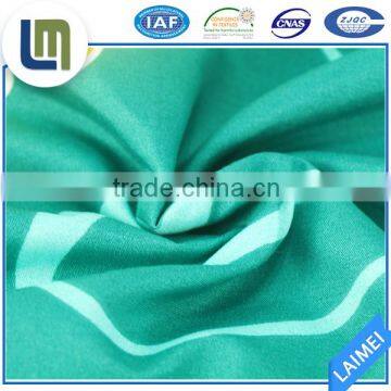 Fabric Supplier Green Yellow Flower Printed Bedding Hometextile Fabric