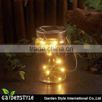 Glows Yellow 10pc warm color ce rohs sun glass jar modern lamp led