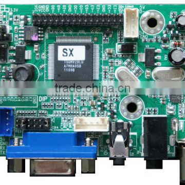 AV monitor Full HD TFT BNC security monitor control board