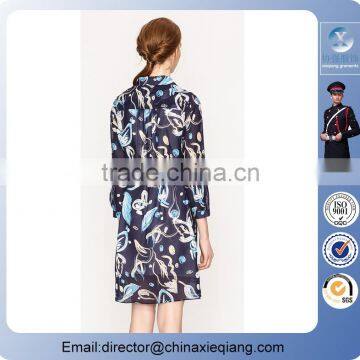 2016 Fashion Ladies Designer Printed Maxi Dress Women Floral Maxi Dress
