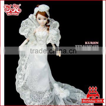 High end fashion bride doll toy collectible gift