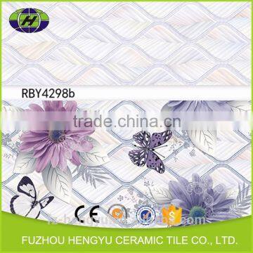 African design 250X400mm 3d digital decoration wall tile