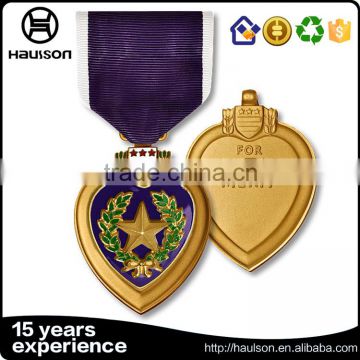 3d embossed matte finish top gold hard enamel pin us medallion military medal reward iron bronze metal medal