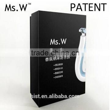 Rechargeable Mist Nano Facial Steamer Sprayer, Handy Mirror Moisturizing, Oil Skin Treatment