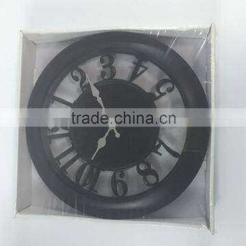 contracted tempered galss wall clock for home