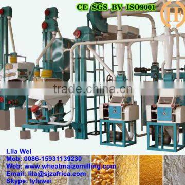 automatic maize milling machine corn grain flour mill machine for export