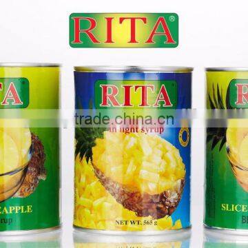 CANNED PINEAPPLE FROM THAILAND IN DIFFERENT CUTS photo-4