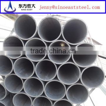 black and galvanzied erw steel pipe