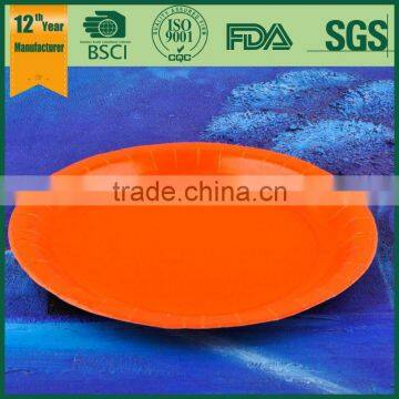 Paper Plate, Gold Paper Plate, Disposable Paper Plate