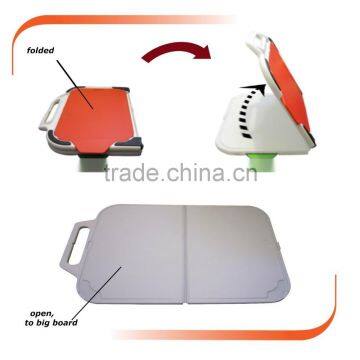 Flexible Pink Chopping Board Kitchen Food Flexi Plastic Folding Cutting Board Set photo-2